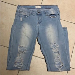 Cello Acidwash Ripped Jeans * Size 11
